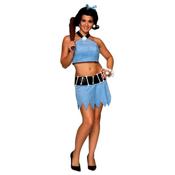 Adults Women's Sexy Vintage Cartoon Betty Rubble Costume X-Small 2-6