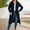 Blue, variant on TIANZEN Fall/Winter Solid Color Long Hooded Cardigan – European Style Cozy Outerwear Oversized Coats for Women Oversized Coat Women Womens Long Coat