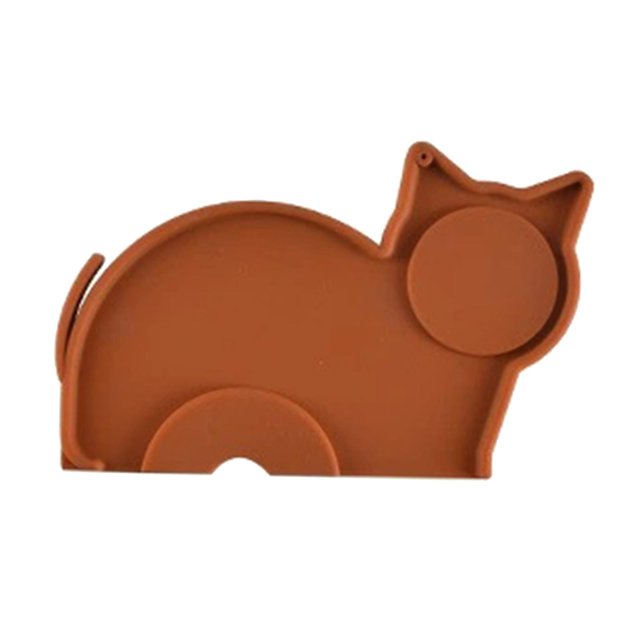 de CAFÉ TAMPER TAMP SILICONE PAD de SILICONA Herramienta de marrón Sunnimix almohadillas de apisonamiento