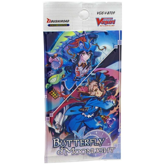 Cardfight Vanguard V Butterfly d'Moonlight Booster Pack (7 Cards)