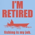 thumbnail image 3 of CafePress - Fishing Is My Job Light T Shirt - Men's Classic Graphic T-Shirt, 3 of 4