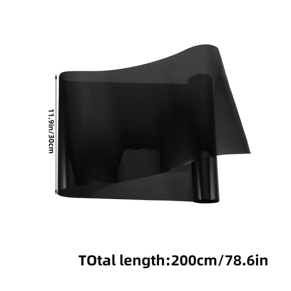 NIAIZEK Black Static Cling Window Film Roll 36x120 Inches for Home Privacy, UV , Heat Insulation, Daytime Use