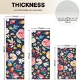 thumbnail image 4 of Pioneer Flower Floral Print Pattern Kitchen Rugs Sets Of 3,Kitchen Runner Rugs Non Skid Washable,Decorative Kitchen Floor Mats for Kitchen,Sink,Laundry,17"x30"+ 17"x47" + 17"x59", 4 of 6