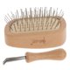 thumbnail image 2 of El de madera natural suave desenreda el pelo largo del sistema del cepillo de pelo de los hombres de las mujeres del niño Yuyangstore Cepillo de pelo, 2 of 8