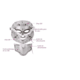 thumbnail image 3 of Mascara De Terapia Facial Con Luz Led De 7 Colores Malubero Malu365, 3 of 5