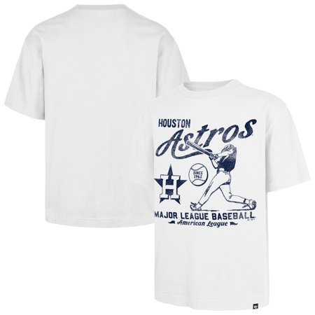 Men s 47 White Houston Astros Regional Batter Foundation T-Shirt