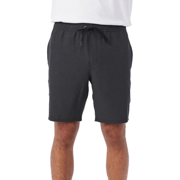 O'NEILL Mens 18 Reserve Elastic Waist Hybrid Shorts - with Fast-Drying Stretch Fabric