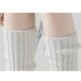 thumbnail image 6 of 2025 Leg Warmers Knitted Girls Size 2 Socks Leg Warmers Loose Socks Girls Soccer Socks Age 8 Knee High Leg Warmers Young Girl Gift for Girls, 6 of 7