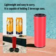 thumbnail image 4 of Soporte Para Latas De Recarga Táctica Doble, Enfriador Latas Inmersión Funda Aislante De Asalto Que Puede Llenar Dos Latas Para Bebidas Gaseosas Cerveza, 9,25x3,35 Pulgadas, 4 of 7