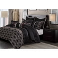 thumbnail image 2 of Safdie & Co. 7-piece Polyester Jacquard Cole Double Comforter Set in Multi-Color, 2 of 3