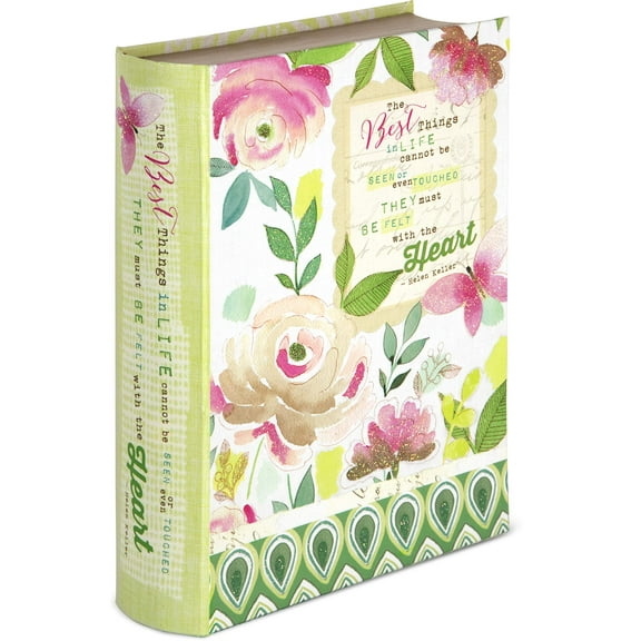 Pavilion Gift Company 79041 Vintage by Stephanie Ryan Best Things in Life Musical Book Box, 8-1/2-Inch