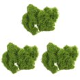 thumbnail image 1 of 3 piezas 1 bolsa de musgo falso para decoración de plantas de interior, musgo verde artificial, musgo falso para manualidades de bricolaje, 1 of 6