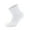 White, variant on 4 pairs Extra Wide Diabetic Cotton Socks, Quarter/Over-the-Ankle Health Socks (White, Size 11-16)
