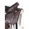 thumbnail image 6 of 18 In Western Horse Saddle American Leather Treeless Trail Pleasure Hilason, 6 of 7