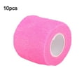 thumbnail image 3 of 10 vendajes elásticos autoadhesivos para manos, piernas, dedos, gasa para el cuidado de la salud (rosa, 5 cm x 4,5 m, 2,0 x 177,2 pulgadas), 3 of 12