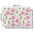 thumbnail image 5 of Pioneer Flower Floral Print Pattern Summer Placemats Table Placemats Set Of 6-Linen Kitchen Washable Placemats Table Mats 12x18 Inch Non-Slip Heat Resistant, 5 of 5