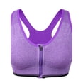 thumbnail image 3 of Daboom Women's Active Bras - Front Zipper Sports Breathable Sports Top High Support Fitness Gym Yoga Active Underwear, 3 of 6