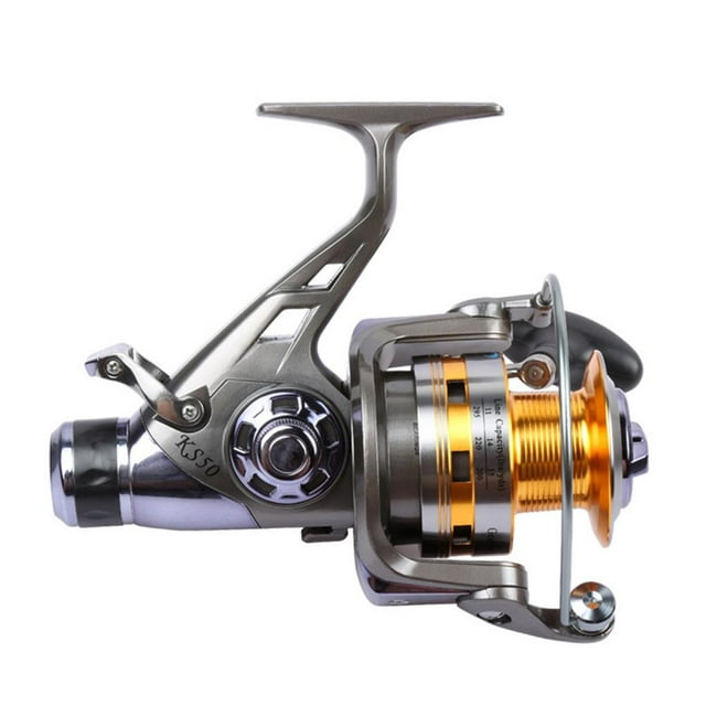 facefd 9+1BB Left/Right Interchangeable Spinning Fishing Reel Double Drag Metal Reels No.1