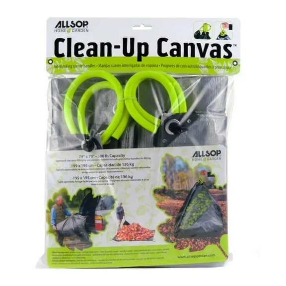 Clean Up Canvas/Tarp with 4 Handles