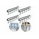 thumbnail image 1 of 4 Packs Organizador Gancho Colgar Xtellar negro Tazas Utensilio De Cocina, 1 of 4