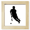 thumbnail image 1 of Hockey Sports Running Physical Education Square Picture Frame Wall Tabletop Display, 1 of 3