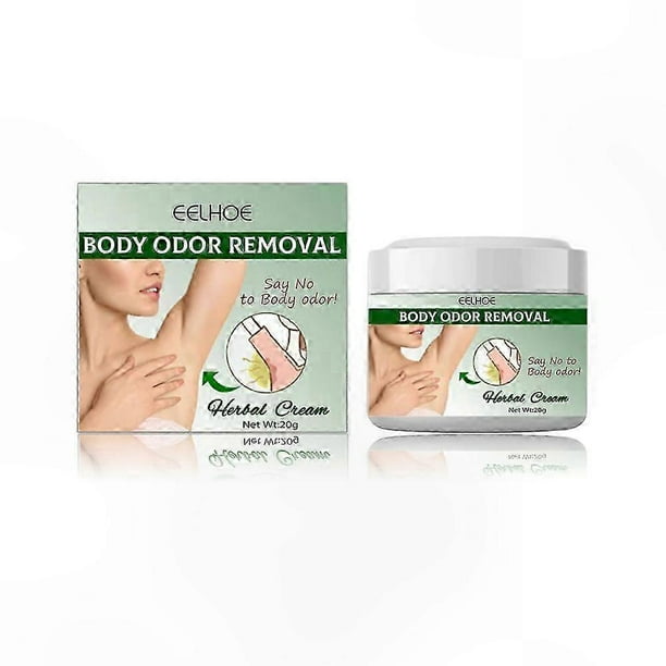 Natural Underarm Deodorant Cream, 20g for Sweat and Odor Control with Plant-Based Ingredients