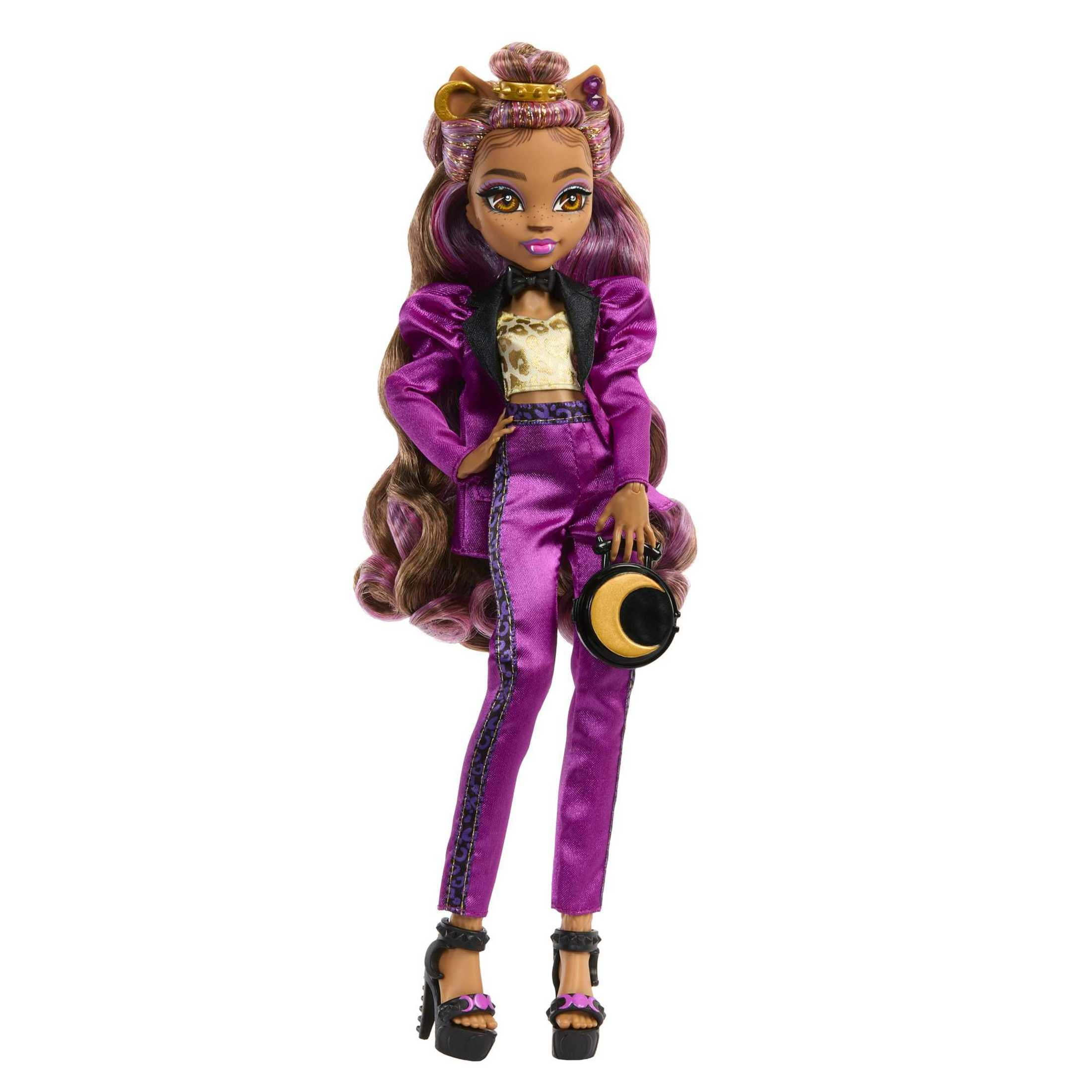 Monster High Clawdeen Wolf Fashion Doll in Monster Ball Party Fashion with Accessories, Collectible