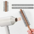 thumbnail image 2 of Curly Hair Brush Round Blow Out Hairdressing Cylinder Comb, 2 of 6