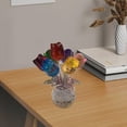 thumbnail image 4 of Figura de de , decoración colorida de de , elegante recuerdo de flores para regalos de Valentín y Acción de ., 4 of 7