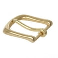 thumbnail image 2 of 1 1/2" (38 mm) Nickel Free Single Prong Solid Brass Horseshoe Belt Buckle, 2 of 2