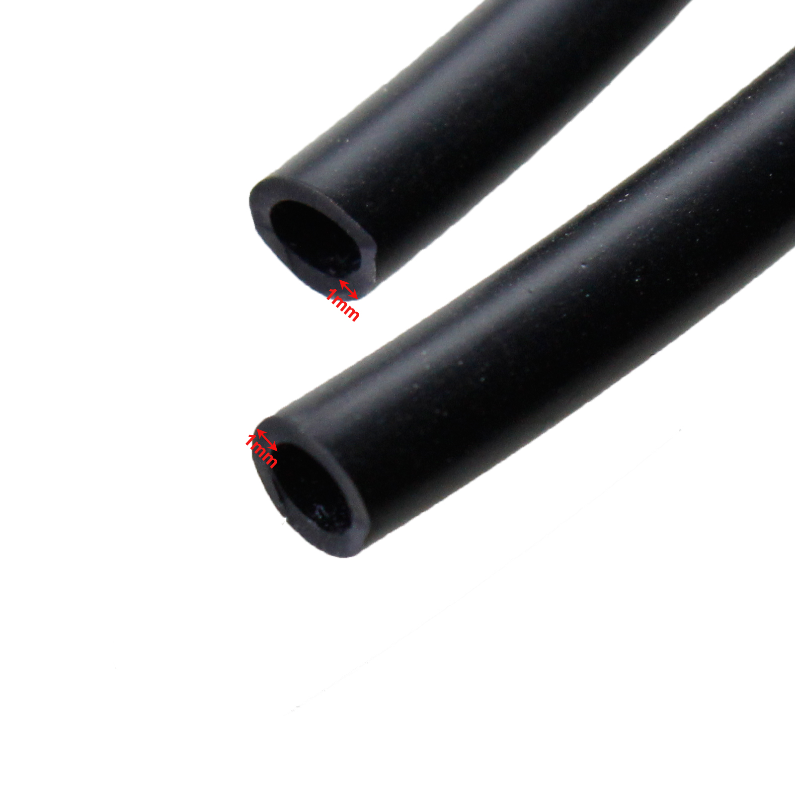 Aquaneat 25 Feet Black Airline Tubing , Aquarium Standard Tubing for Air Pump