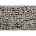 thumbnail image 2 of Chesapeake Microfiber Silver Shag Area Rug (7' 3"x 9' 3"), 2 of 6