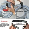thumbnail image 3 of Lekou 12 Pack Nylon 18 inch Reusable Adjustable Cable Ties for Summer Outdoor Cord Storage, 3 of 7