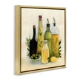 thumbnail image 3 of Stupell Industries Cooking Oils & Spices Food & Beverage Painting Gold Floater Framed Canvas Art Print Wall Art, 25 x 25, 3 of 9