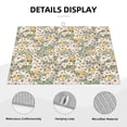 thumbnail image 4 of Kdxio Daisy for Dish Drying Mat,24*18 inch Absorbent Dish Drainer Kitchen Counter,Large Size Dish Drying Pad for Countertops,Draining Racks, 4 of 9
