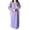 Purple, variant on Joernso Women's Flannel Nightgown Fuzzy Fleece Sleepdress Loose Crew Neck Long Nightdress with Pockets Cozy Plush Warm Winter Pullover Loungewear