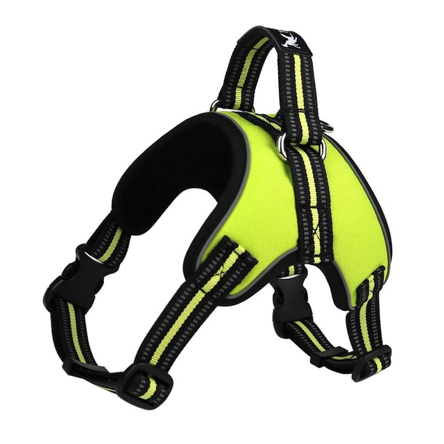 Ajustable Mascota CHALECO suave Arnés Oxford Sin tirón Reflexivo Seguridad Arnés para mascotas Caminar Entrenamie XXL Yinane Arnés reflectante para perros