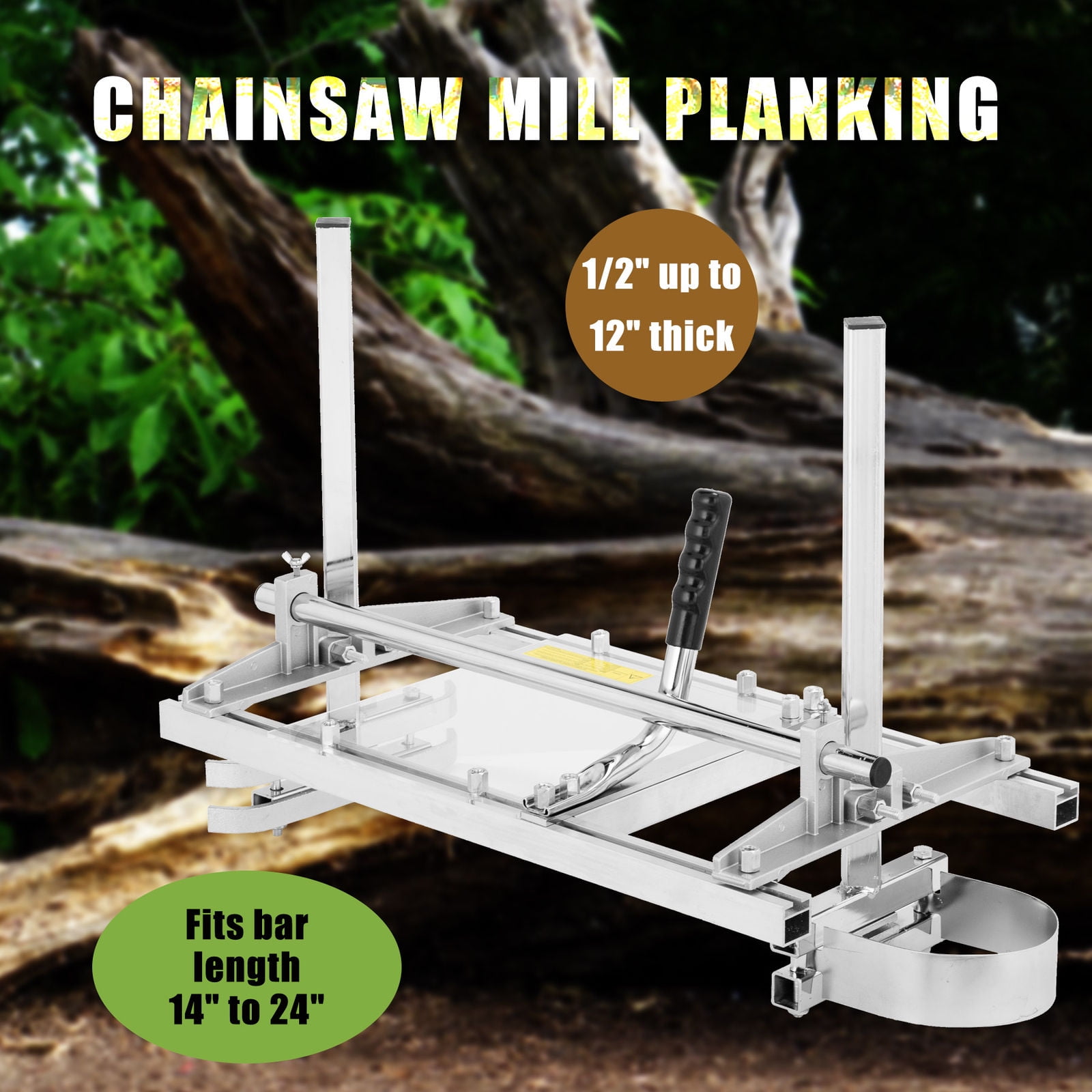 Home & Hobby Portable Chainsaw mill attachment for lumber making 1836