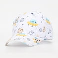 thumbnail image 4 of Miqool Toddler Baby Baseball Cap Infant Toddler Cute Print Cotton Sun Hat for Kids Boys Girls 2-4 Years, 4 of 9