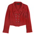 thumbnail image 1 of Chaqueta recortada St. John Gail para mujer, rojo, 10, 1 of 2