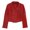 red, variant on St. John Womens Gail Cropped Jacket, Red, 12