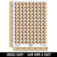 thumbnail image 2 of Hand Drawn Ginkgo Leaf Doodle 200+ Round Stickers - Rainbow - Gloss Finish - 0.50" Size, 2 of 3