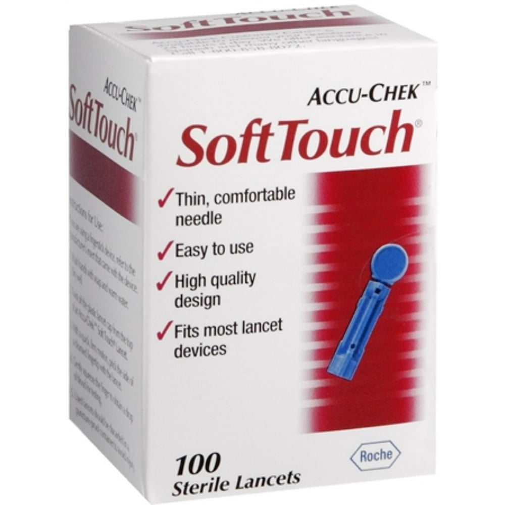 Accu-chek Soft Touch Lancets 100 Each - Walmart.com - Walmart.com