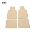 thumbnail image 3 of Sidaley Alfombrillas de 4 piezas para coche, forro Interior automotriz, alfombrilla decorativa para pies, decoración delantera y trasera, alfombrilla Automoción decorativa y accesorios Beige Sidaley  VI016887-05, 3 of 6