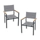 thumbnail image 1 of Juego 2 Sillas de Comedor Exterior Apilables y Acolchadas, 1 of 9