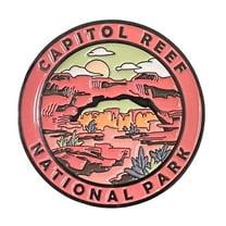 Capitol Reef National Park Collectible Magnet - Enamel Finish, 52mm