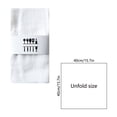 thumbnail image 3 of Linen Kitchen Towel 16x16 Inches – Absorbent, Breathable, Versatile Cloth for Dish Drying, Napkins, or Table Use, 3 of 6