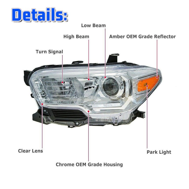 2016-2023 Toyota Tacoma GTR CARBIDE LED Headlights 2016-2023 Toyota Tacoma GTR CARBIDE LED Headlights