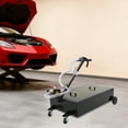 thumbnail image 2 of 20 Gallon Heavy Oil Drain Pan Electric Pump Oil Drain Pan Oil Drain Cart 7.2ft, 2 of 17