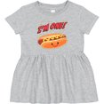 thumbnail image 3 of Inktastic Im One Hot Dog First Birthday Girls Baby Dress, 3 of 5
